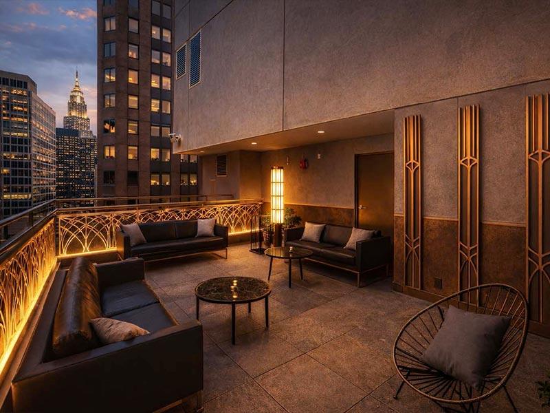 A Rooftop Restaurant Lets You Experience New York Above the Noise